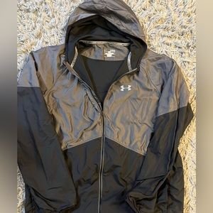 Mens XL under armour windbreaker